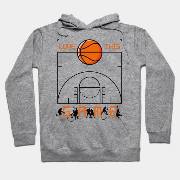 I Love This Game Hoodie by Hayden Mango Collective 